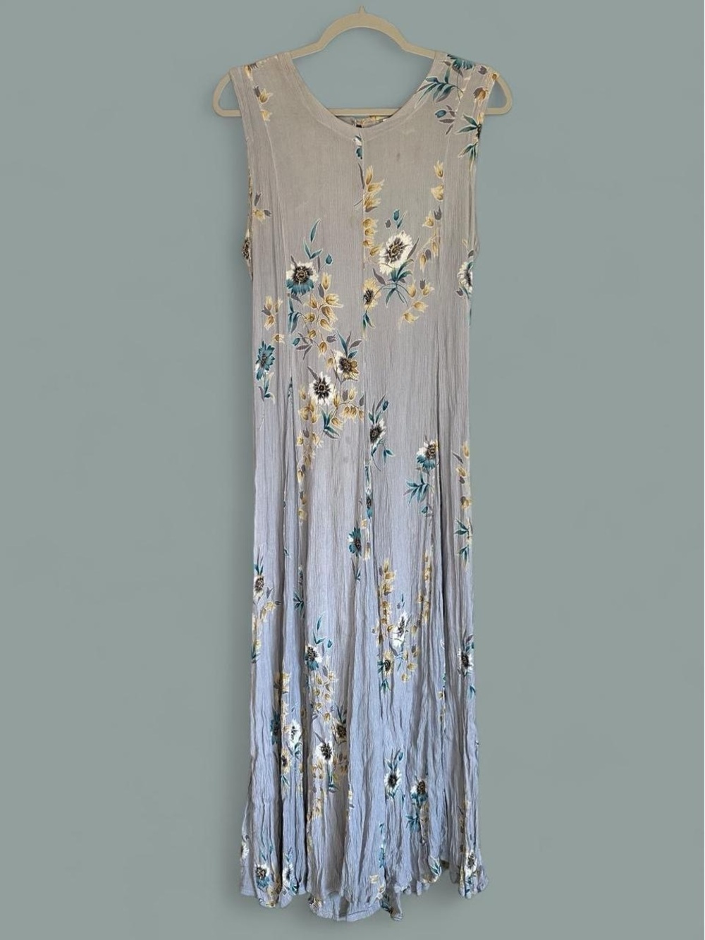 Vintage 90s Floral Maxi Dress